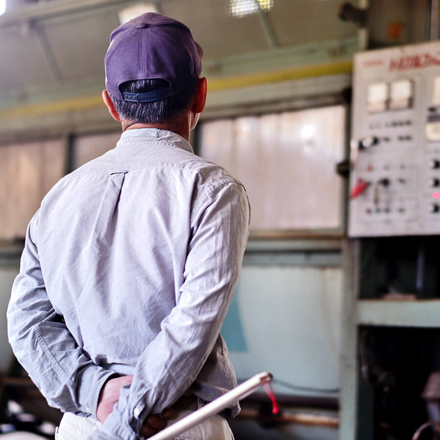 Tea factory worker